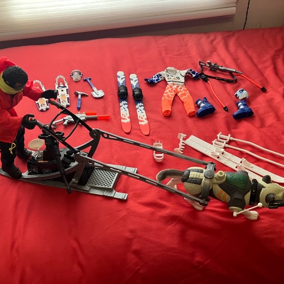 1997-99 Vintage Action Man Polar Mission with sound + Arctic Kit + Ski Extreme - Picture 6 of 8